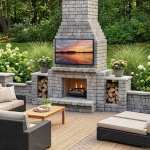 Bremview TV Fireplace Kit