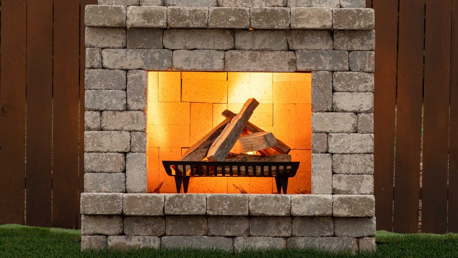 Affordable DIY Outdoor Fireplace Kits cornerstone.rocks