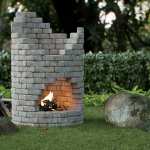 Fire Spire Chimney Height Tower Ruins Fire Pit