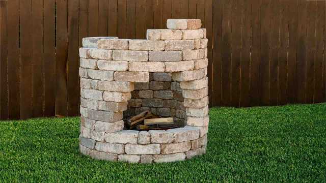 Fire Keep Fire Pit Ruins- Left Side
