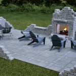 Outdoor folly layout with a clean modern vibe.