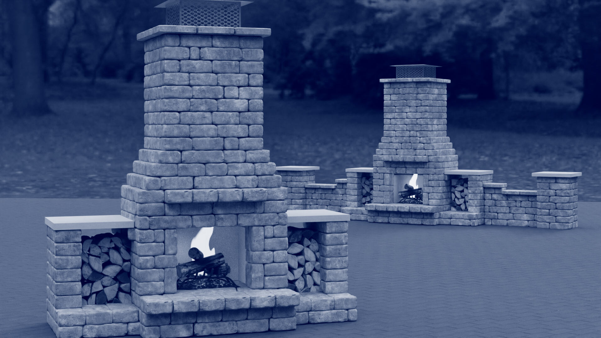 Ashford Deluxe Fireplace Dimensions