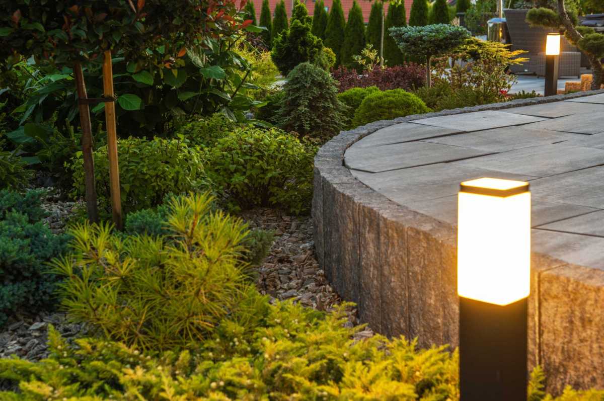 Outdoor lighting easily elevates your space and adds safety.