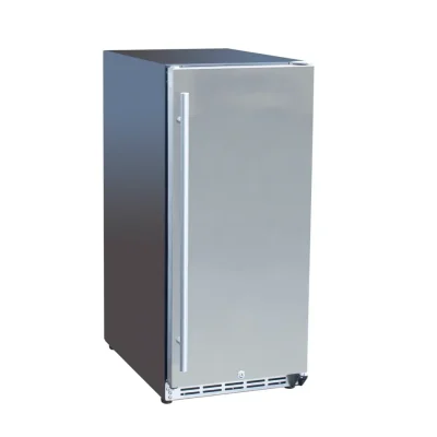 Somerset Outdoor refrigerator with door closed.