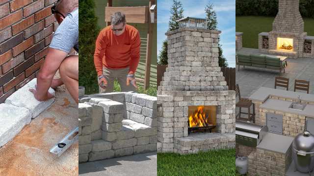 Kit Building Progression to Patio