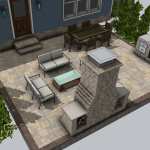 Customizable kits for endless outdoor patio layouts.
