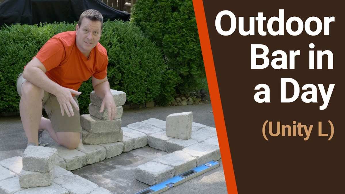 Unity L Outdoor Bar Build Video