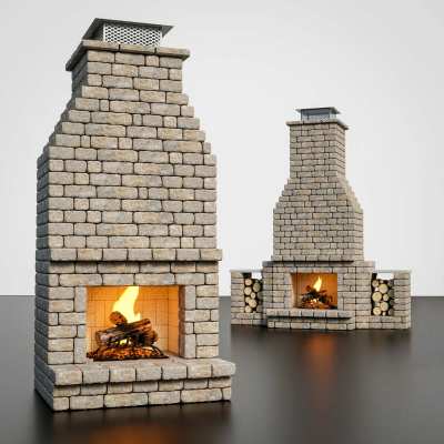 Brimview TV Fireplace.