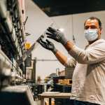 Factory Worker at Summerset Grills in California