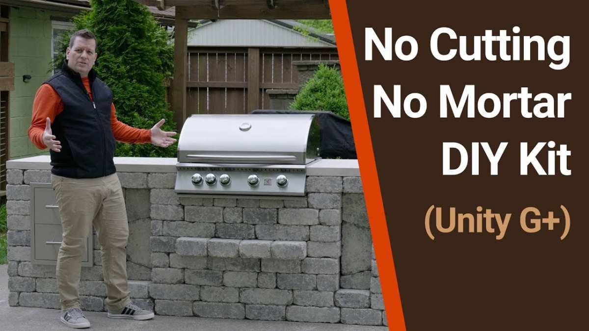 How to build a grill island video