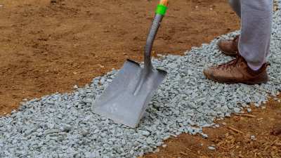 rock in holes is most of hardscaping