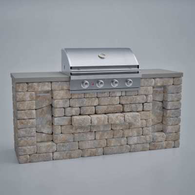 Unity-GX outdoor kitchen module- Large grill in a small footprint