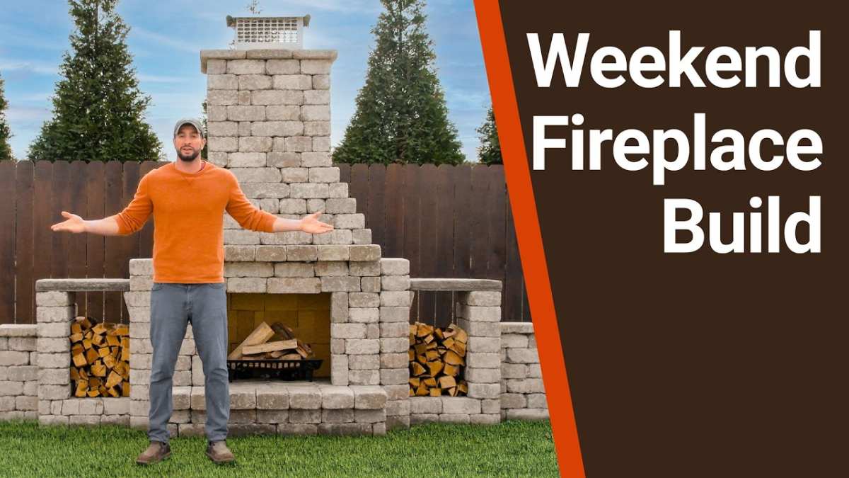 How-To build a fireplace step-by-step video