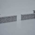 Grange 12' straight seat wall kit